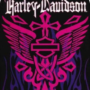 Harley Davidson Heavyweight Blanket - Rising Cross